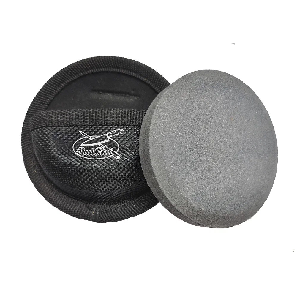 Dual-Sided 180/240 Sharpening Puck with Belt Pouch