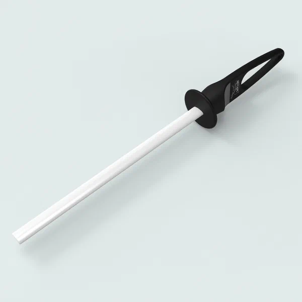 9-Inch Oval Ceramic Sharpening Rod – Fast Hone