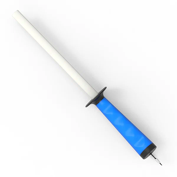 9-Inch Oval Ceramic Honing Rod with Soft Grip