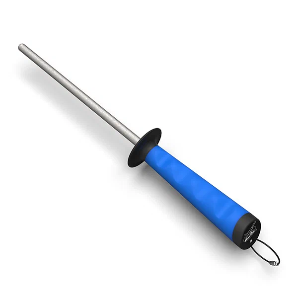 9-Inch Diamond Sharpening Steel with Comfort Grip